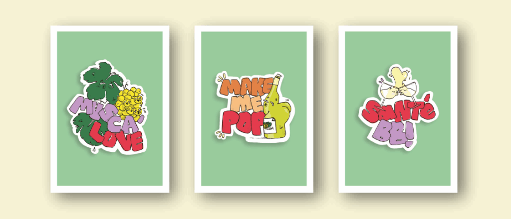 Cartes illustrations bonus muscathon