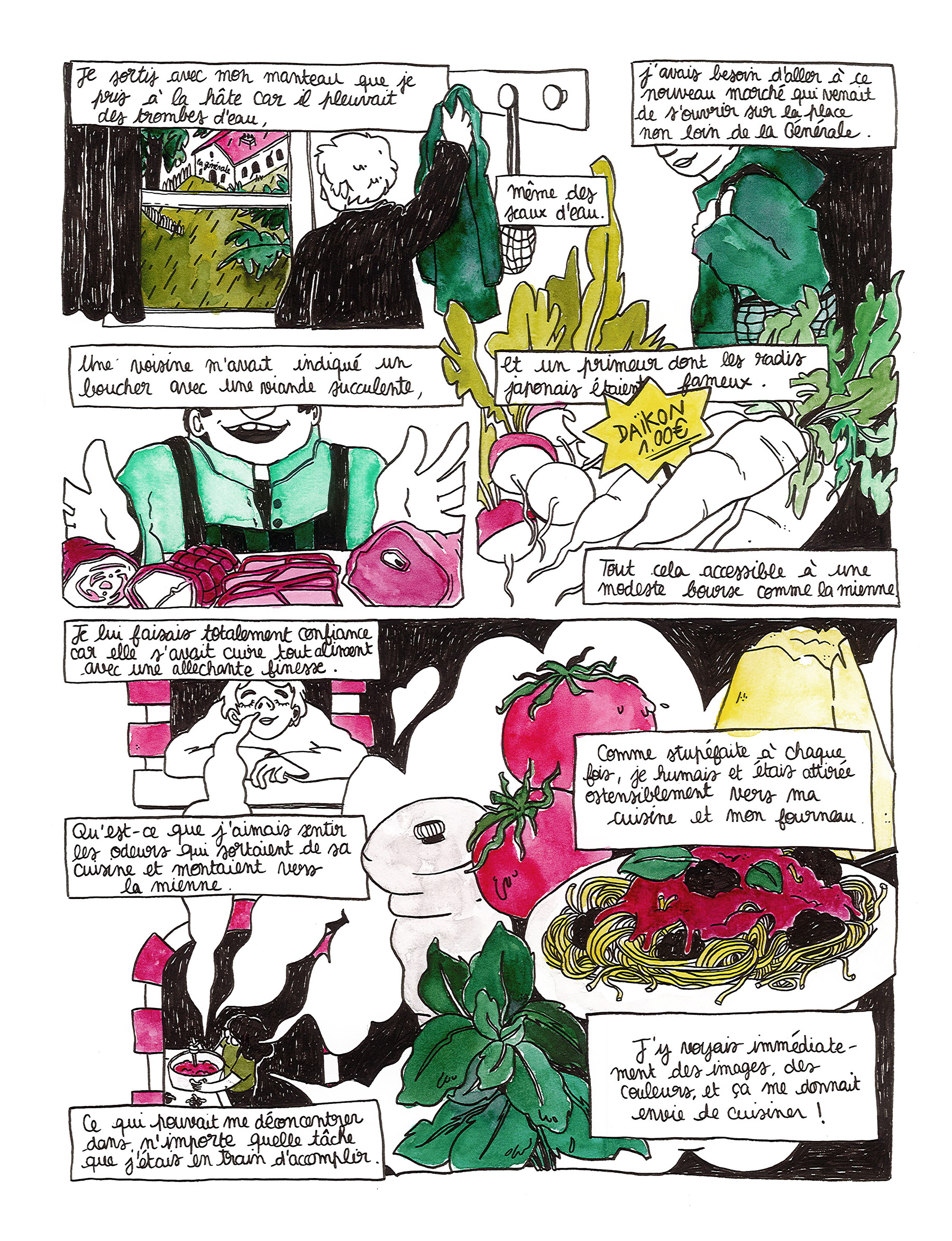 Texte de Rachel Glass, illustration par Enora Jacopin