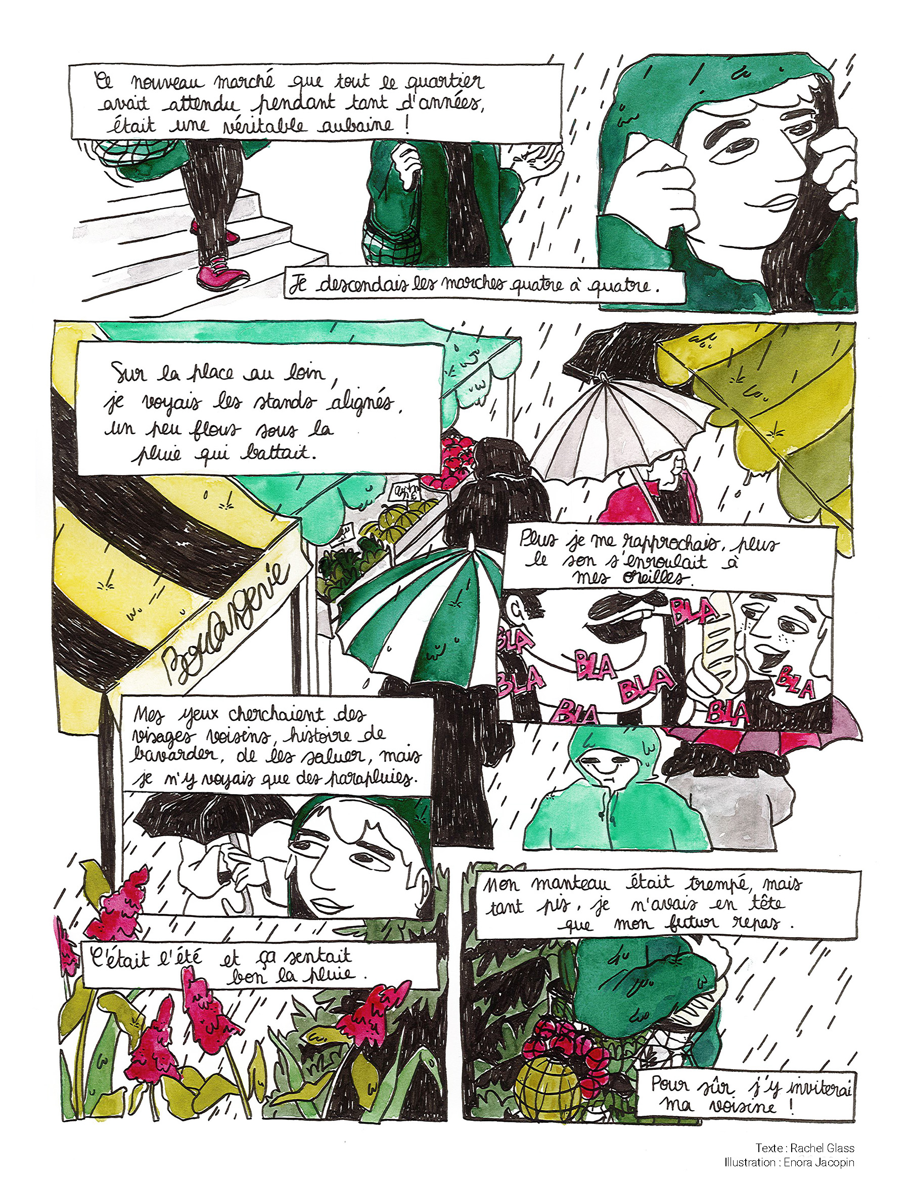 BD du texte de Rachel Glass