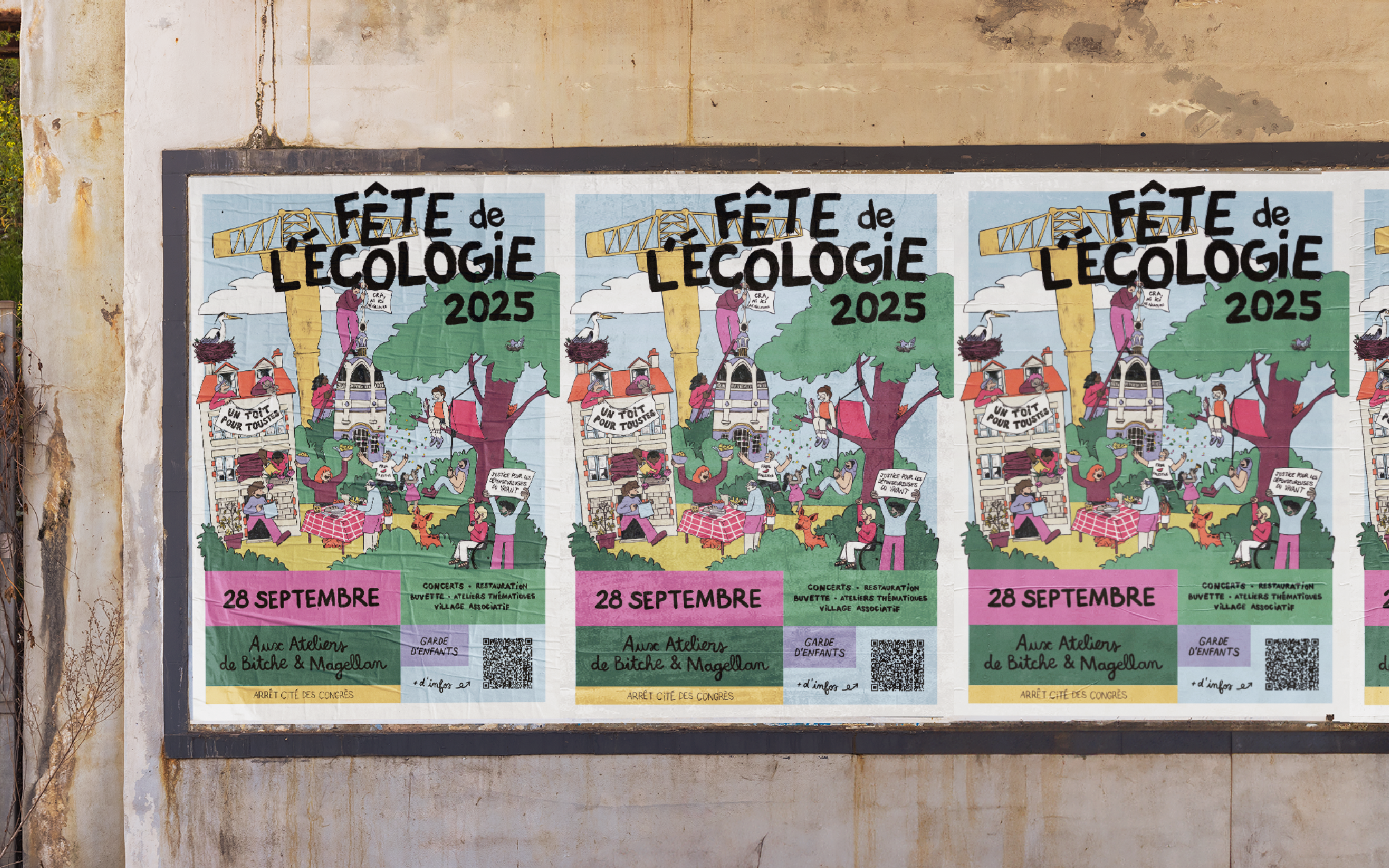 Affiche Fête de l'Ecologie 2025